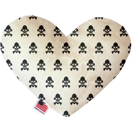 Mirage Pet Products Pure Poison 6 in. Stuffing Free Heart Dog Toy 1356-SFTYHT6